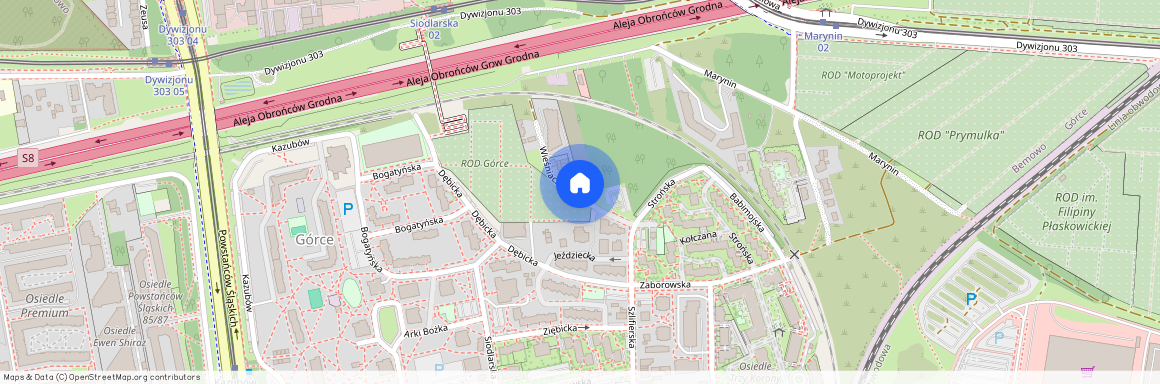 ul. Wieśniacza, Górce, Bemowo, Warszawa, mazowieckie