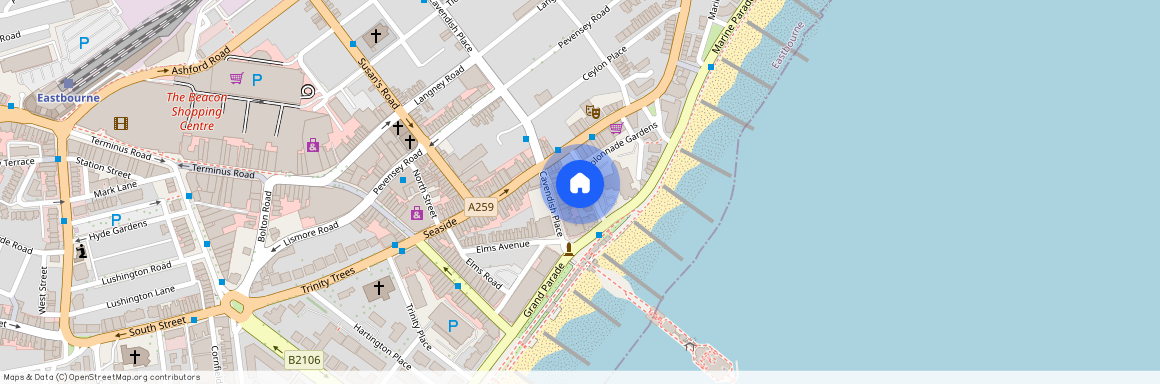 Queens Gardens, Eastbourne, BN21