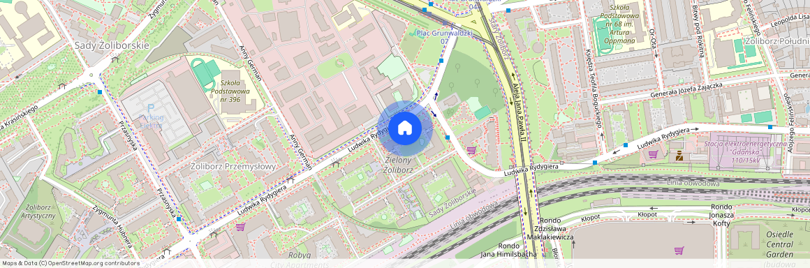 ul. Ludwika Rydygiera, Sady Żoliborskie, Żoliborz, Warszawa, mazowieckie