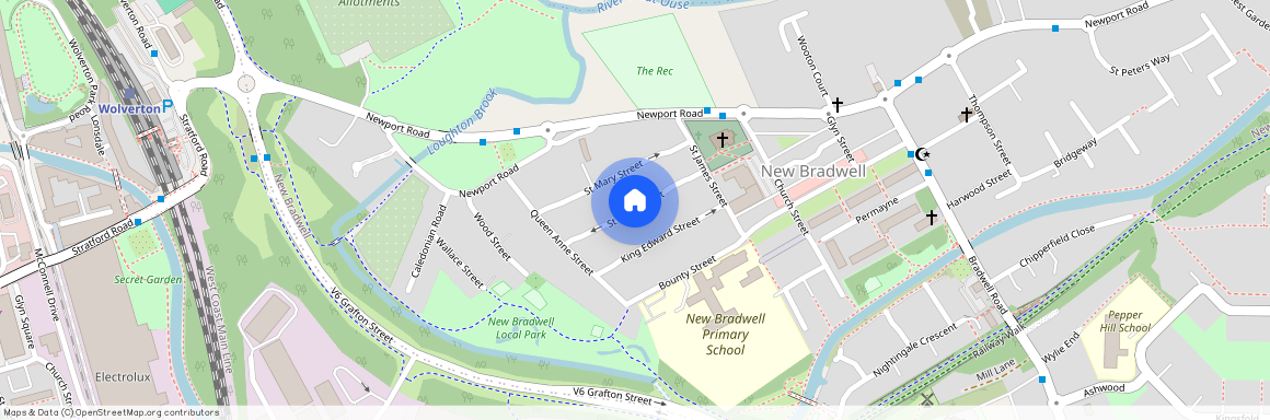 St. Giles Street, New Bradwell MK13