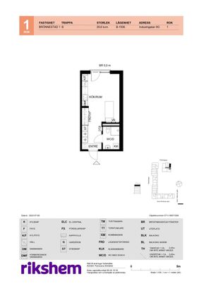Industrigatan 9 G, lgh 1506, Västra Sorgenfri - Photo 1