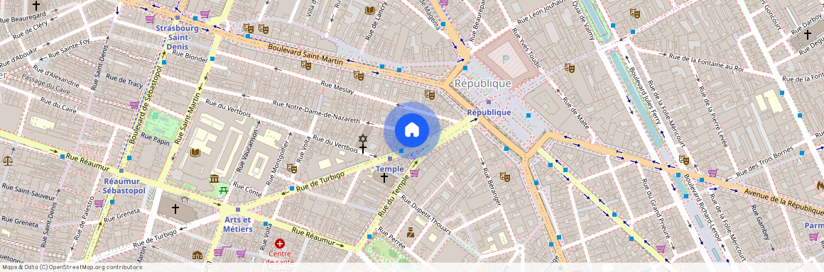 Appartement à louer rue Notre Dame de Nazareth, Paris 3ème