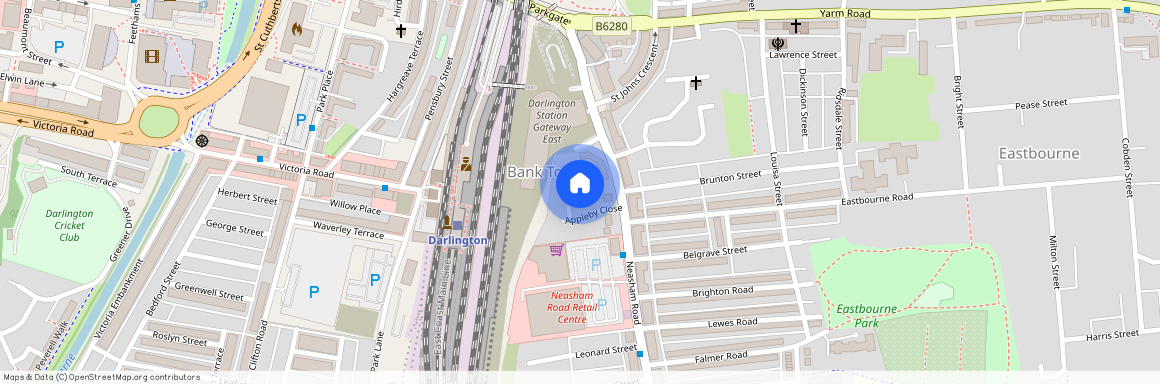 Appleby Close/Eastbourne - Darlington