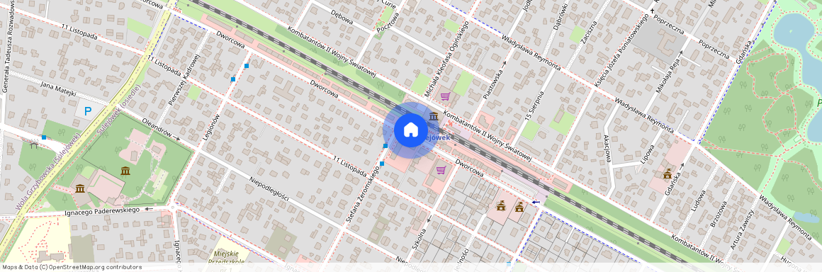 ul. Dworcowa, Sulejówek, miński, mazowieckie