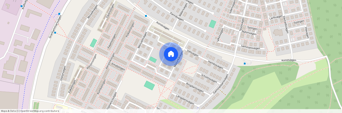 Gavottvägen, Kungsängen