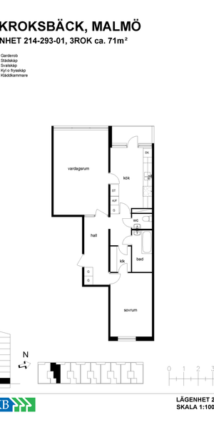 Sörbäcksgatan 44, Kroksbäck - Foto 1