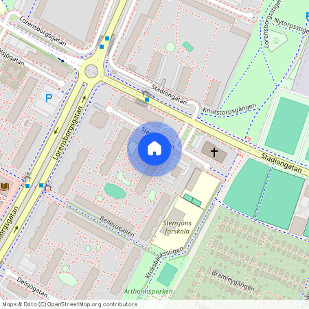 Stensjögatan 18, Bellevuegården