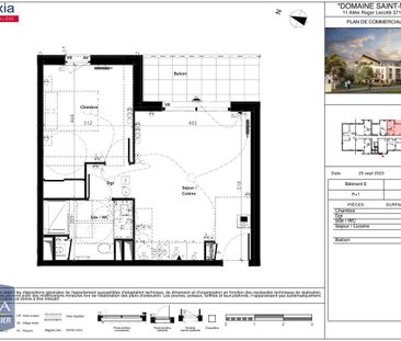 Location Appartement 2 pièces 40m² TOURS 37100 - Photo 4