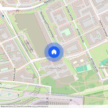 8 Iwanowa - Szajnowicza - Osiedle RYTM - Ursynów Warszawa Polska