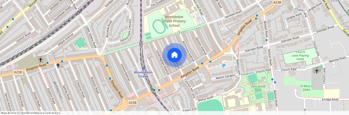 Chatsworth Avenue, Wimbledon Chase, SW20 8JZ