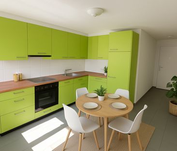 Tramelan, joli appartement de 3 pièces au 1er étage, idéalement situé - Photo 2