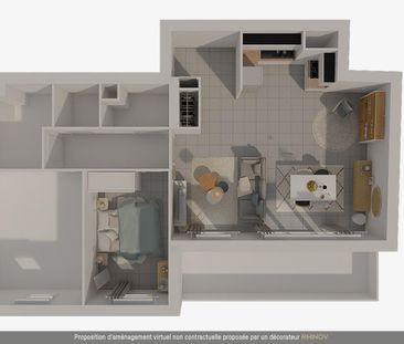 location Appartement T3 DE 76m² À MARSEILLE - Photo 2