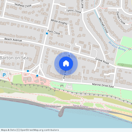 First Marine Avenue, Barton on Sea, New Milton, Hampshire, BH25