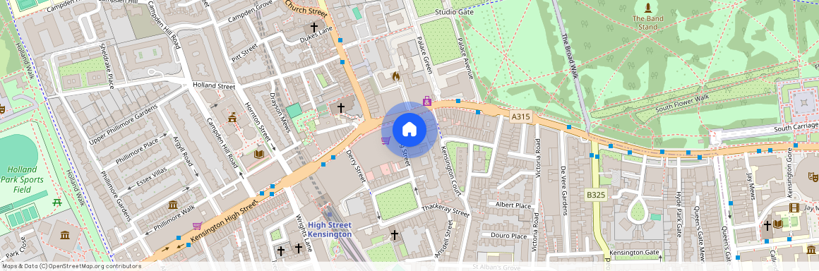 YOUNG STREET, W8, London