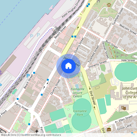 Upstairs/45 Quarry Street, Fremantle, WA 6160