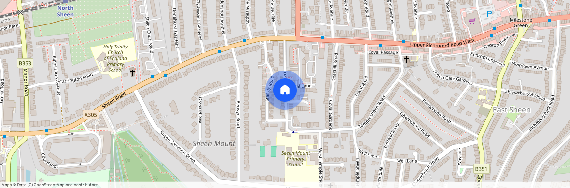 Derby Road, East Sheen, London, SW14