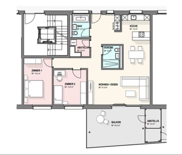 APPARTEMENT 31/2 PIÈCES À KLOTEN (ZH), MEUBLÉ, TEMPORAIRE - Foto 1
