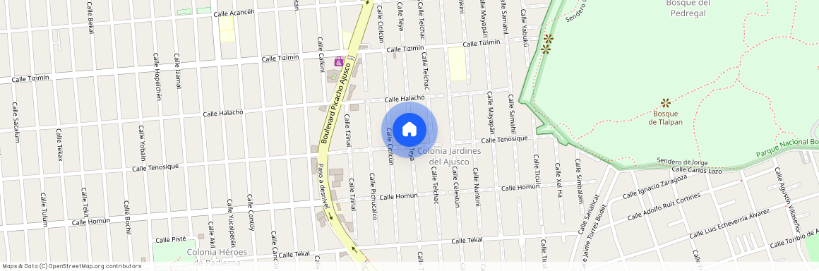 Calle Teya, Colonia Ampliación Miguel Hidalgo 4a. Sección, 14250 Mexico City, CMX, Mexico
