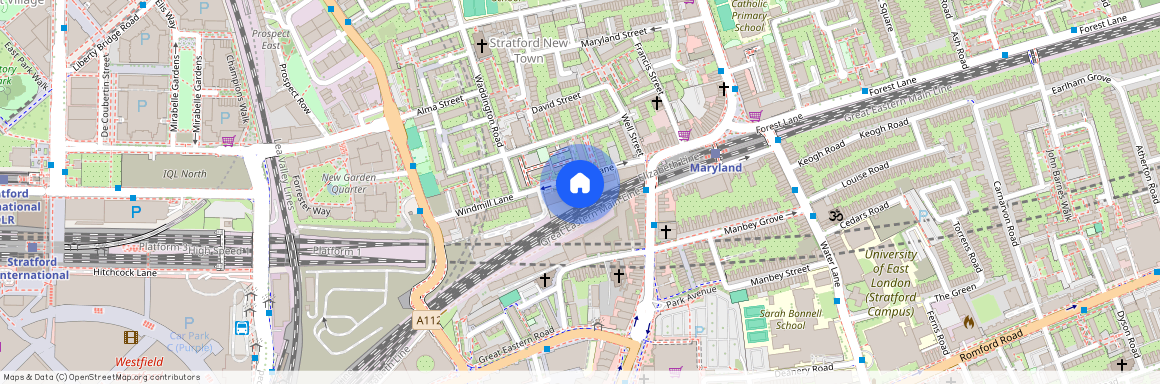 Spacious 2 Bedroom Apartment - Stratford, E15