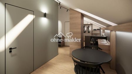 Eichstätt: Möbliertes Studentenapartment im sanierten Dachgeschoss – nur für Studierende, Uninähe - Photo 3