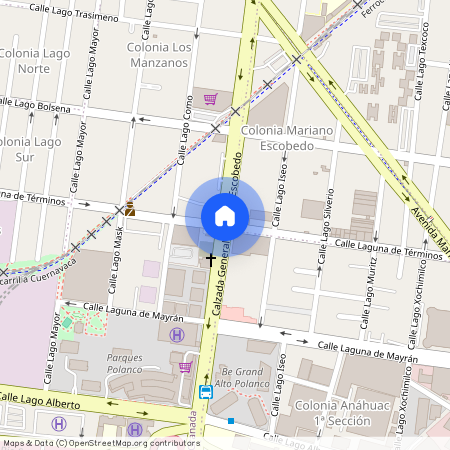 Renta de departamento Mariano escobedo, Colonia Anahuac II Sección, C.P. 11320, Df / Cdmx