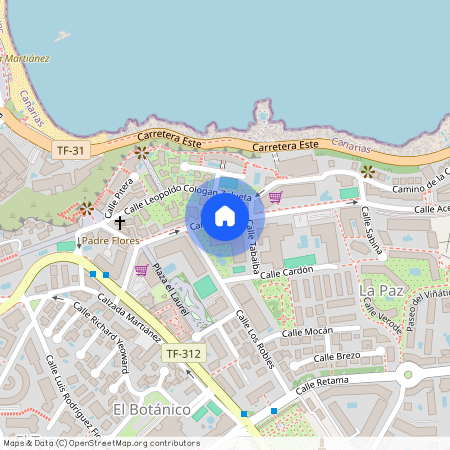 Calle aceviño 6, Distrito Botánico, Puerto de la Cruz