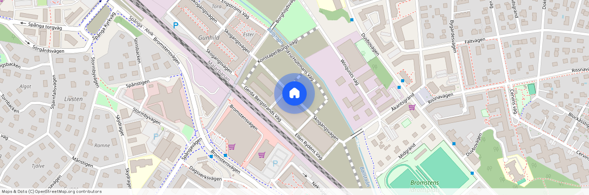Bromsten, Stockholm, Skogängsvägen 15A