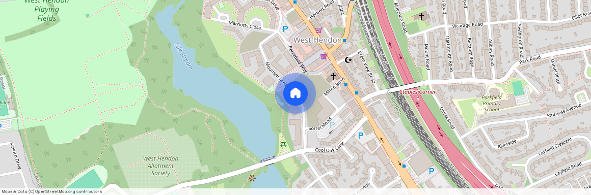 Hendon Waterside, Hendon, London, NW9