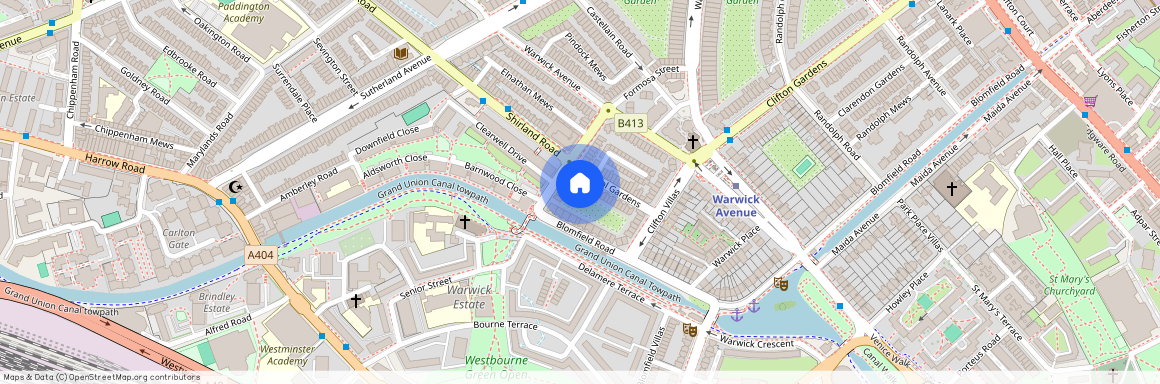 Bristol Gardens Little Venice London W9