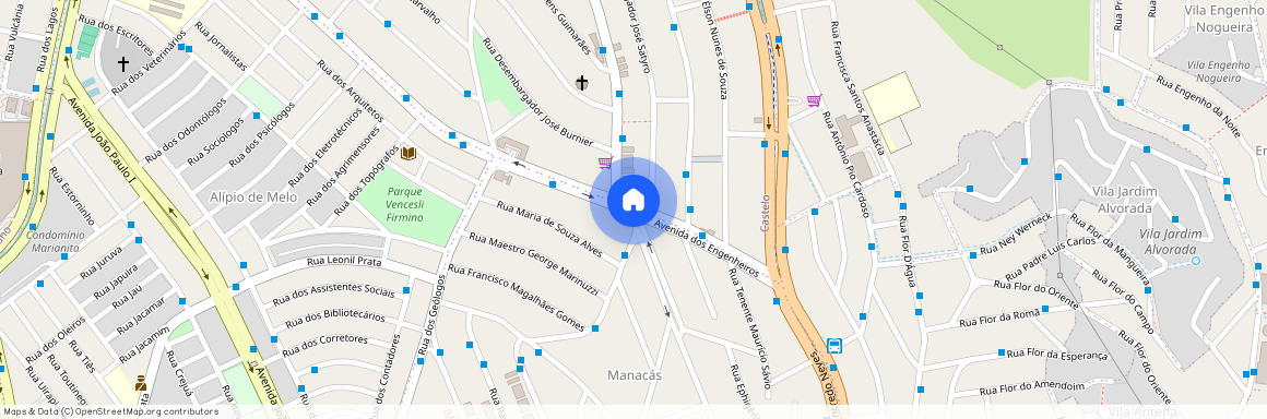 Avenida Dos Engenheiros, Castelo, MG, Belo Horizonte