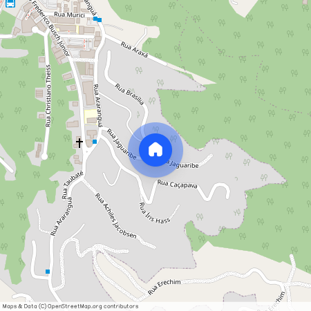 Rua Jaguaribe, Garcia, Blumenau, SC, 89020360