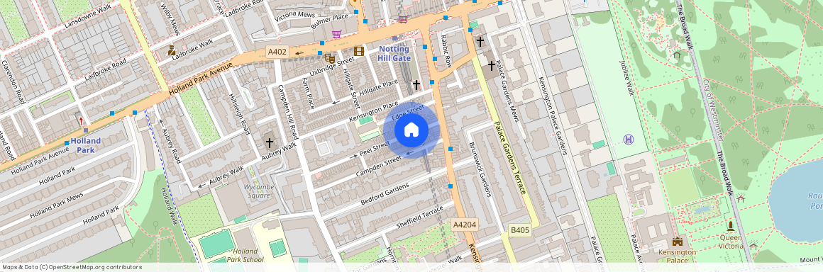 Peel Street, Kensington, W8