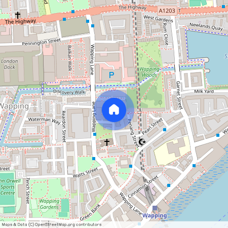 Raine Street, Wapping, E1W