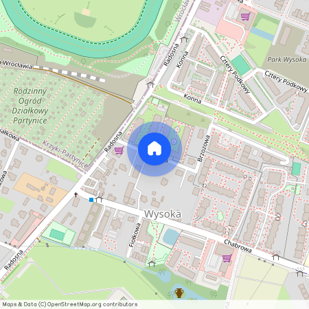 ul. Motylkowa, Wysoka, Kobierzyce, wrocławski, dolnośląskie