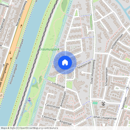 Erasmuswijk, 4336 LL, Amnestylaan, Middelburg