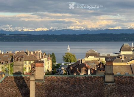 Unique appartement de 5 pièces au centre-ville de Neuchâtel - Photo 5