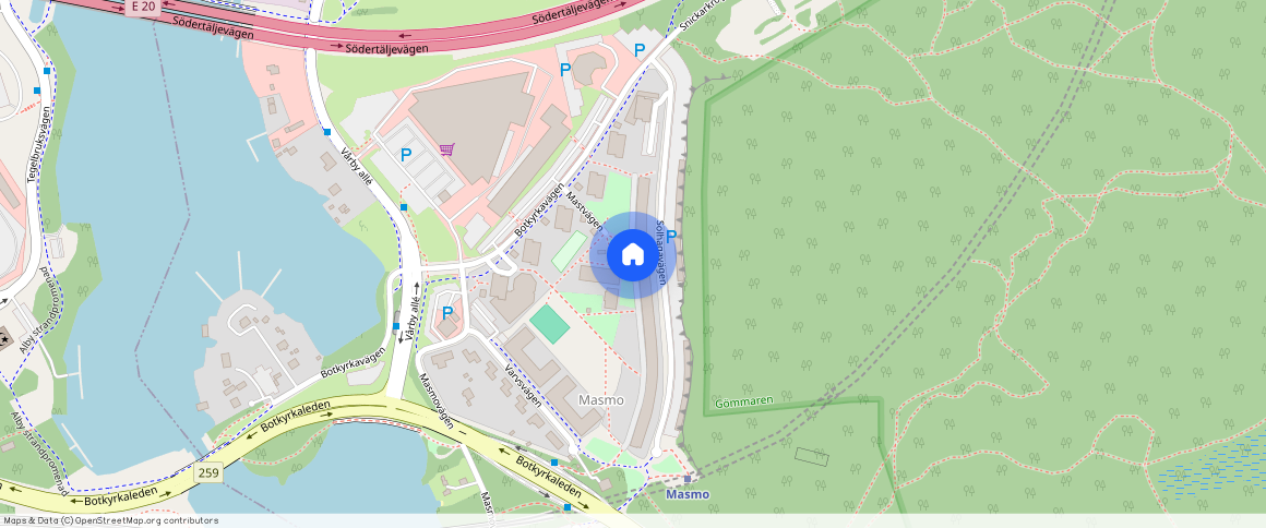 Solhagavägen, Vårby