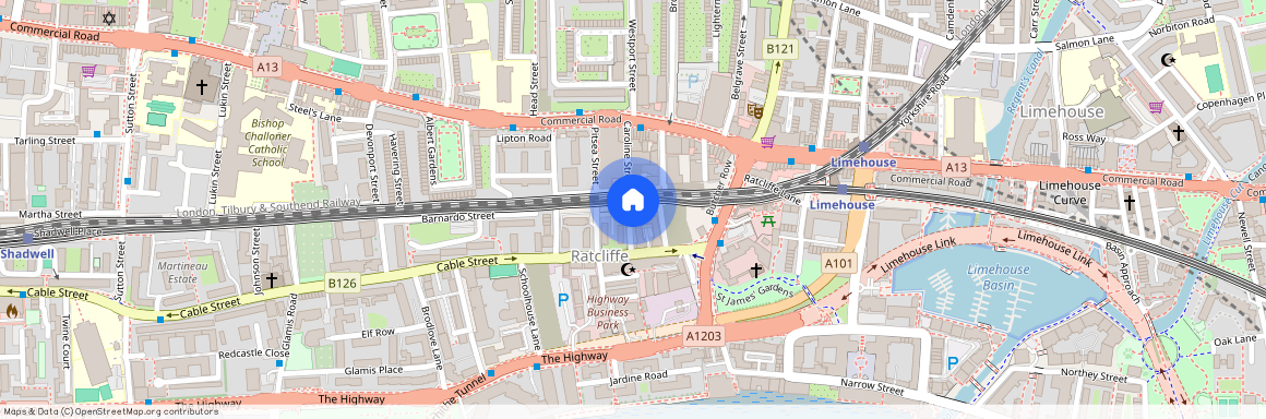 Caroline Street, Limehouse, E1