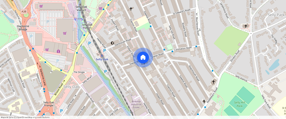 Exeter Road, Birmingham, B29