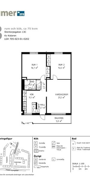 Stentorpsgatan 13 C - Photo 2