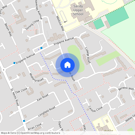 Winchester Road, Sandy, Bedfordshire, SG19