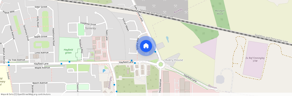 Comet Court, Auckley