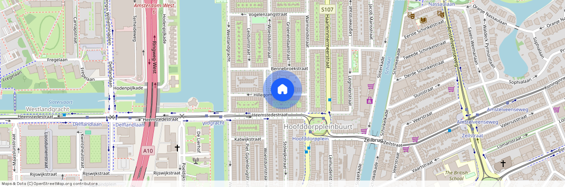 Hoofddorppleinbuurt, 1058 LS, Hillegomstraat, Amsterdam