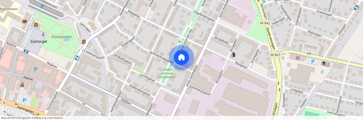 Trelleborg, Skåne, Sankta Gertruds Väg 10 A