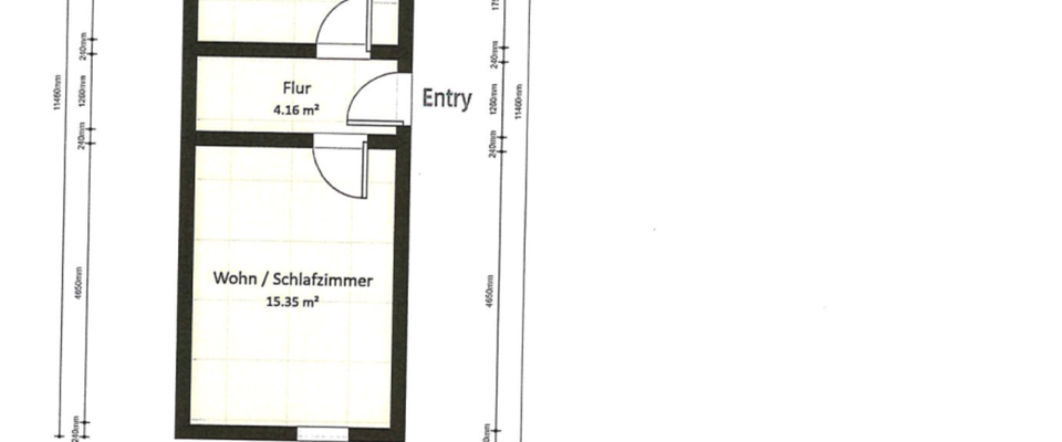 Appartment in ruhiger Seitenstraße - Foto 1