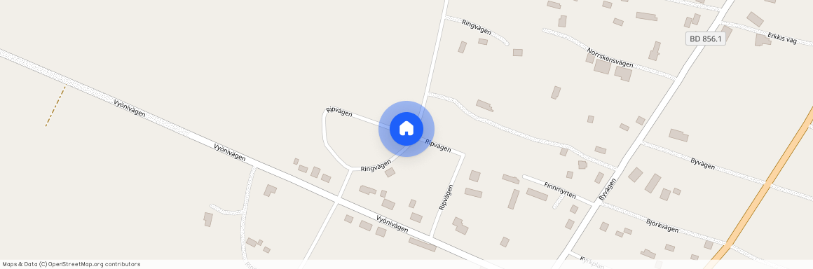 Ripvägen, Juoksengi