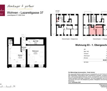 Geförderte Wohnung in der Lazarettgasse, Top 3, [GF,LZG] - Photo 5