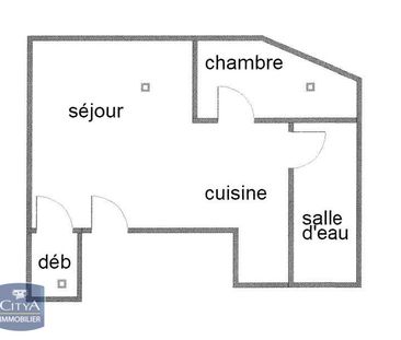 Location Appartement 2 pièces 33m² ALENCON 61000 - Photo 3