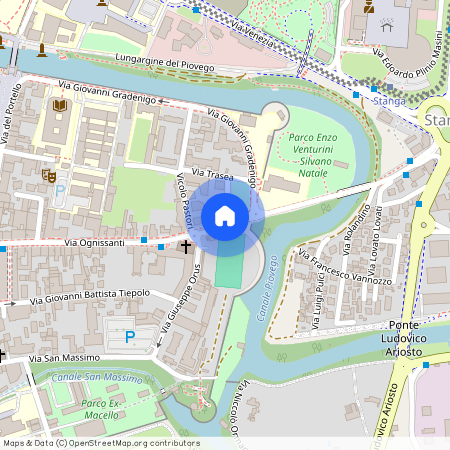 Via Ognissanti, Padova, Veneto 35131