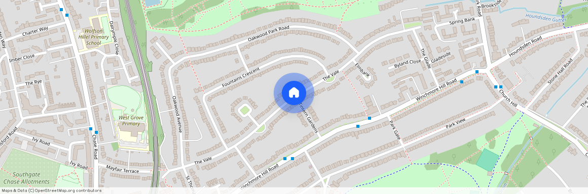 The Vale, Southgate, London, N14